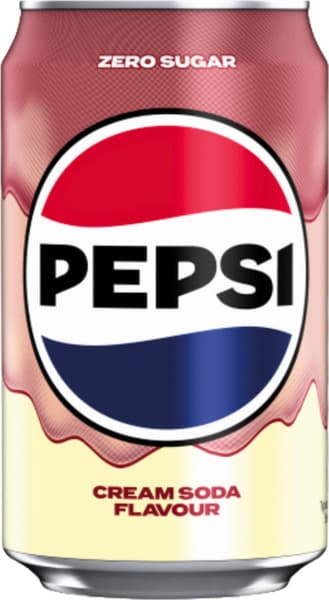Pepsi Vanilla Cola Flavored Sugar-Free Carbonated Drink 330 ml