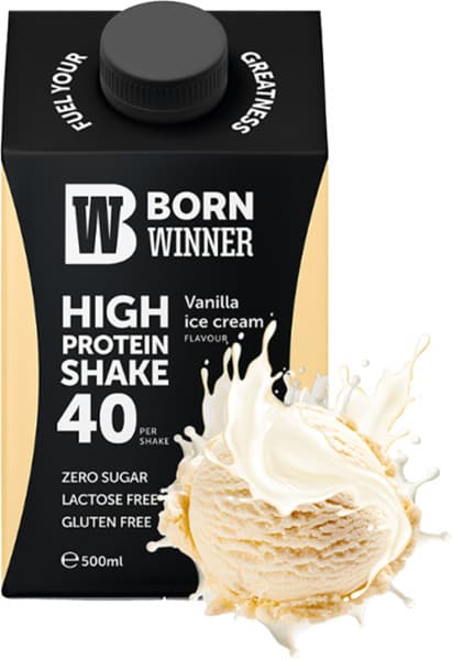 Boisson protéinée saveur glace à la vanille 500 ml