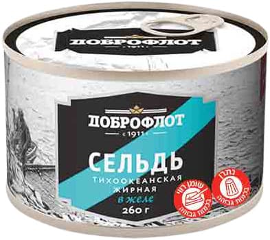 Консервированная сельдь в желе
