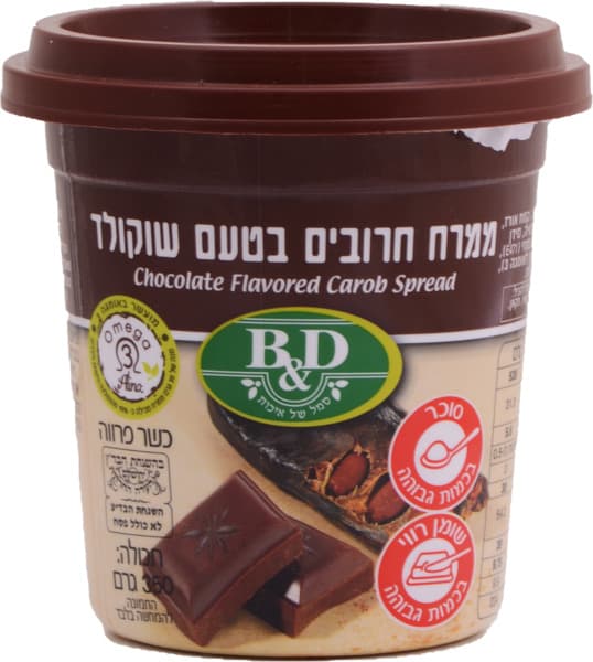 ממרח חרובים בטעם שוקולד