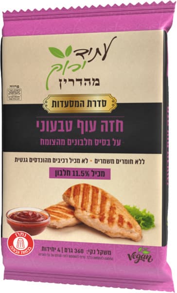 חזה עוף טבעוני עתיד