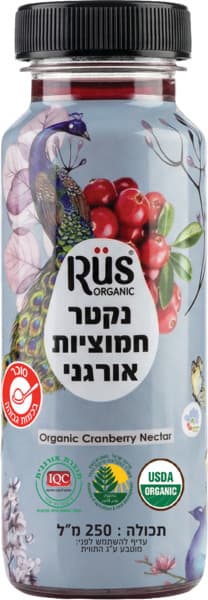 נקטר חמוציות אורגני