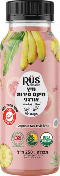 מיץ מיקס פירות אורגני