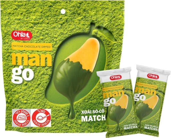 Snacks Mogo enrobés saveur chocolat