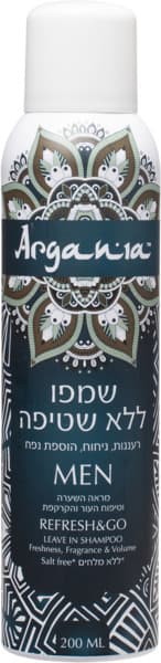 שמפו ללא שטיפה לגבר