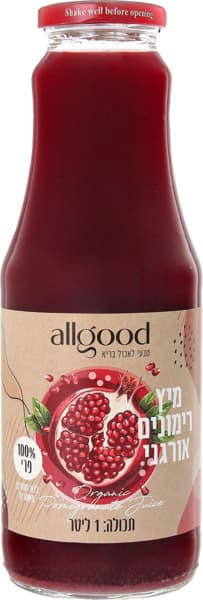 allgood מיץ רימונים