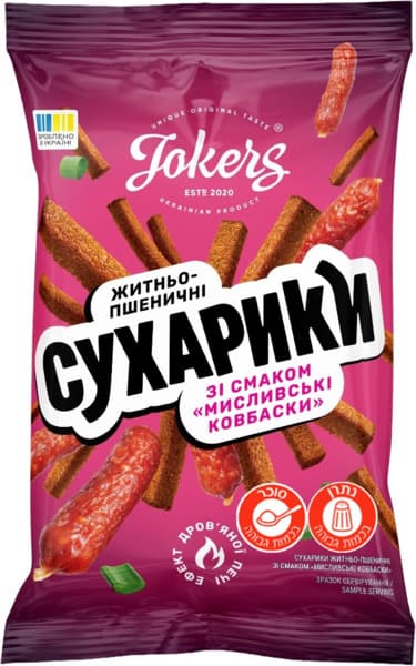 Гренки Joker со вкусом Нак