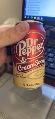 Boisson gazeuse Dr Pepper soda crème canette 355 ml
