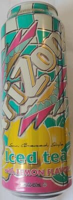 Напиток холодный чай Arizona со вкусом лимона 680 мл