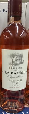 نبيذ Domaine de la Baume بينو نوار وردي جاف