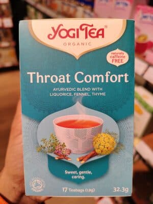 תה יוגי THROAT COMFORT