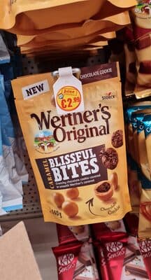 Werther's Original Caramel Bites Cookie 140g