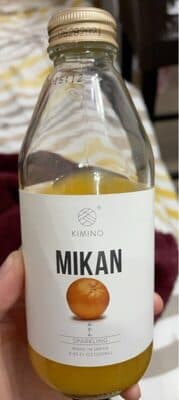 Газированный напиток со вкусом мандарина