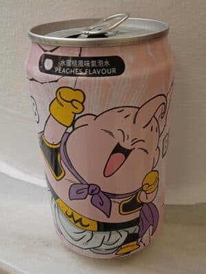 Peach-Flavored Carbonated Drink
