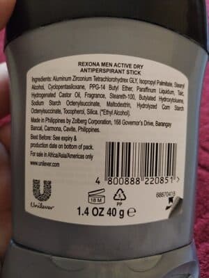Rexona Men Active Dry Deodorant Stick 40 g