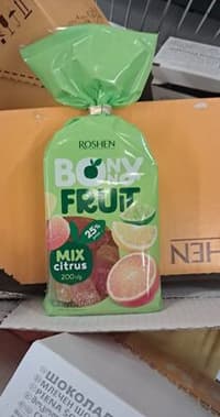 ממתקי סוכריות ג'לי בטעם הדרים 200 גרם רושן BONNY FRUIT