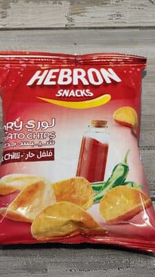חטיף תפו"א בטעם צ'ילי לימון שקית לימון 28 ג' לורי
