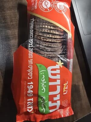 ביסקוויט תירוש חצי מצופה הדר 175ג'
