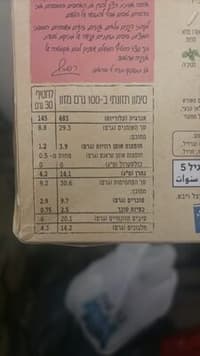 חטיף רפאלס אגוז וחמוציות 30 גר' - בודד