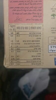 חטיף רפאלס אגוז וחמוציות 30 גר' - בודד