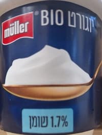 יוגורט טבעי 1.7%