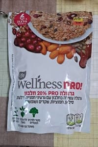 לייף וולנס גרנולה PRO 20% חלבון 400 גרם