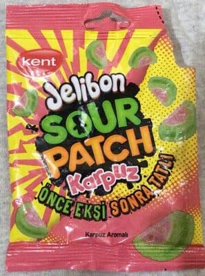 حلوى جيلاتينية حامضة وردية Sour Patch 80 غ