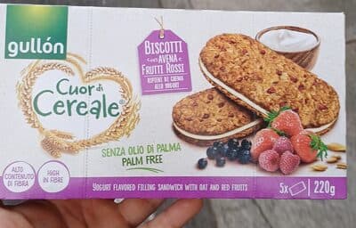Gullon Cereal Yogurt Sandwich W. Oats  2