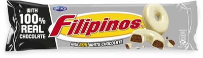 بسكويت Filipinos شوكولاتة بيضاء 120 غ