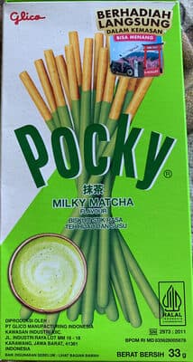 Bâtonnets Pocky thé vert matcha 33 g