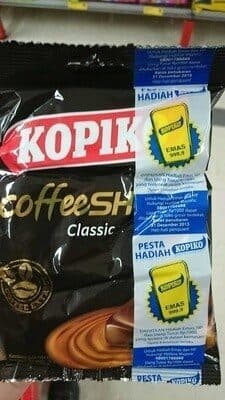 Kopiko حلوى صلبة بنكهة القهوة 140 غ