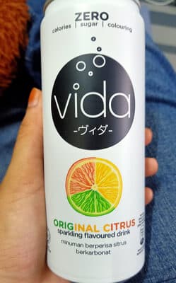 Vida напиток со вкусом цитрусовых 325 мл