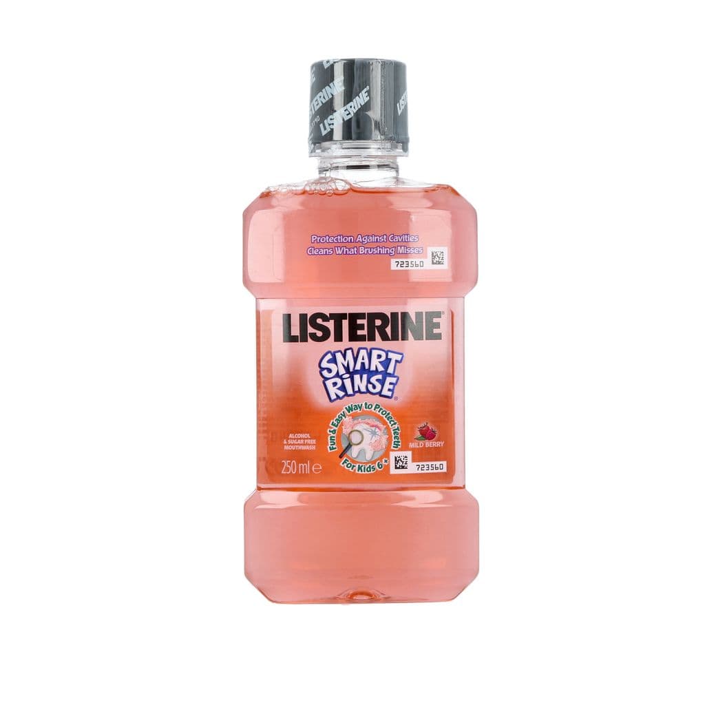 שטיפת פה לילדים ליסטרין 250 מ"ל SMART RINSE
