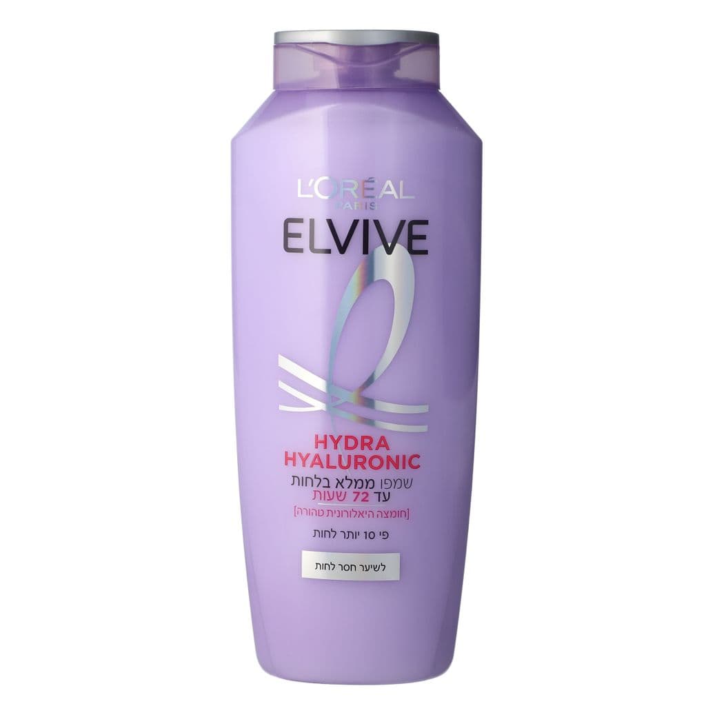 שמפו Hydra Hyaluronic ממלא בלחות עד 72 שעות 500 מל