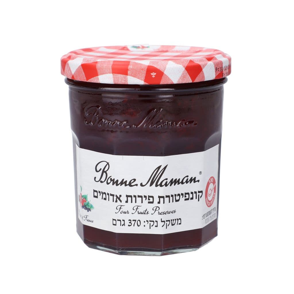 קונפיטורת ארבעת הפירות 370 גרם