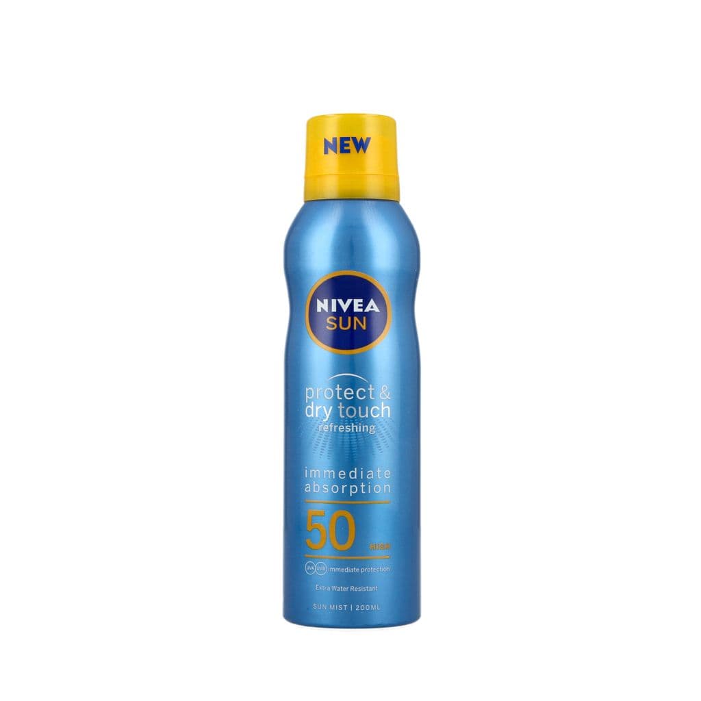 Nivea Protect & Refresh بخاخ شفاف ومنعش مقاوم للماء SPF50