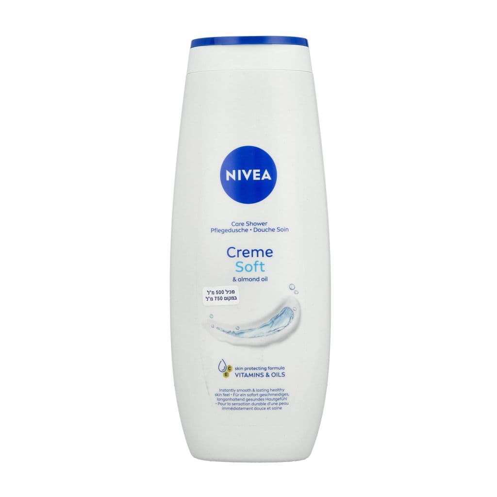 creme soft ניוואה תחליב רחצה 500 מל