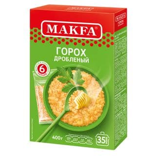 Горох Макфа, упаковка из 6, 400 г