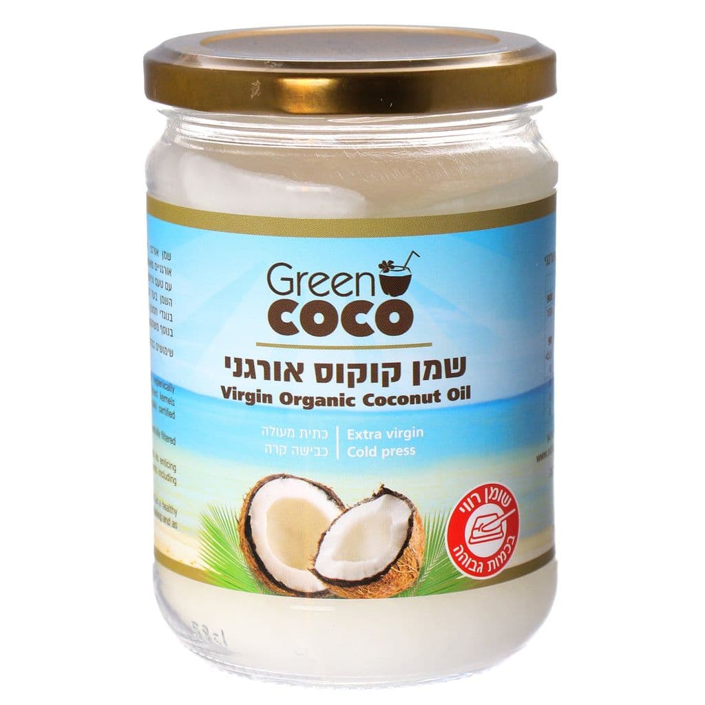 גרין קוקו - שמן קוקוס אורגני 500 מ"ל