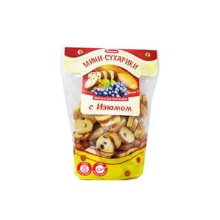 Franzeluta mini-biscottes aux raisins secs 200 g