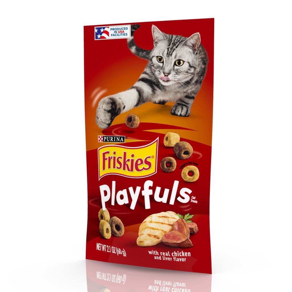 חטיף לחתול Playfuls עוף וכבד