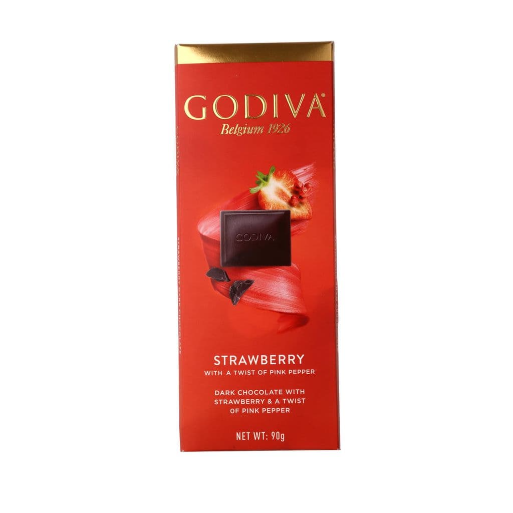 Strawberry with a Twist of Pink Pepper Dark Chocolate