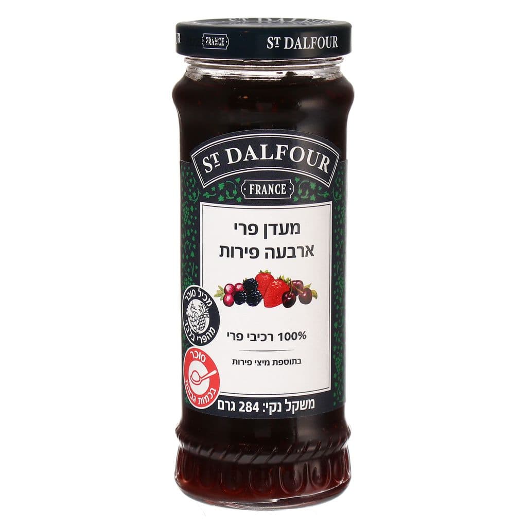 'מעדן 4 פירות 284 גר