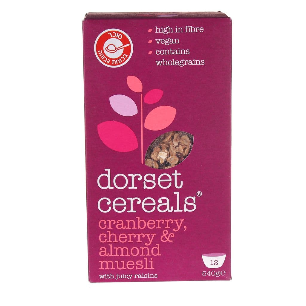 Dorset Cereals Muesli céréales cerise et amande 540 g