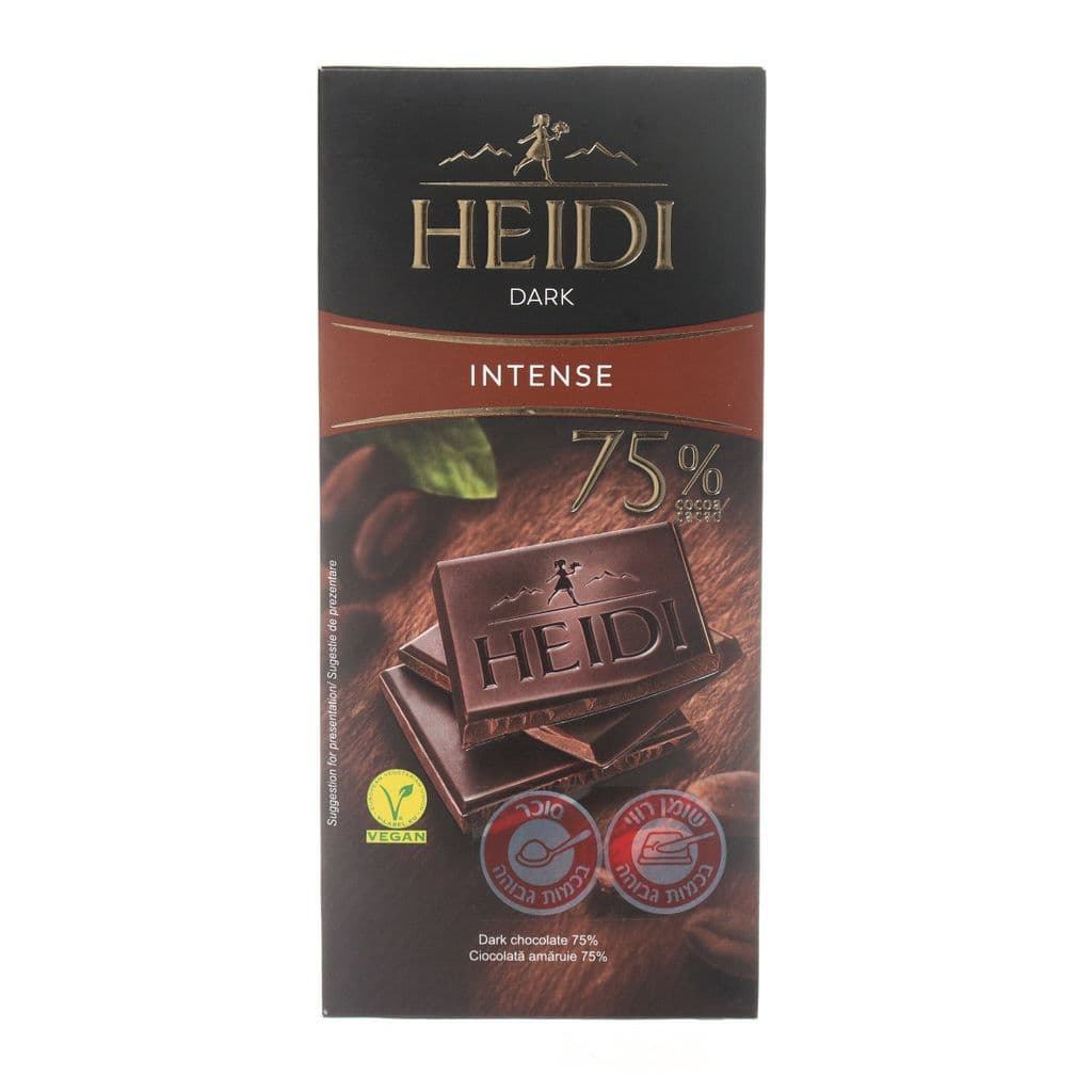 Heidi شوكولاتة داكنة 75% 8
