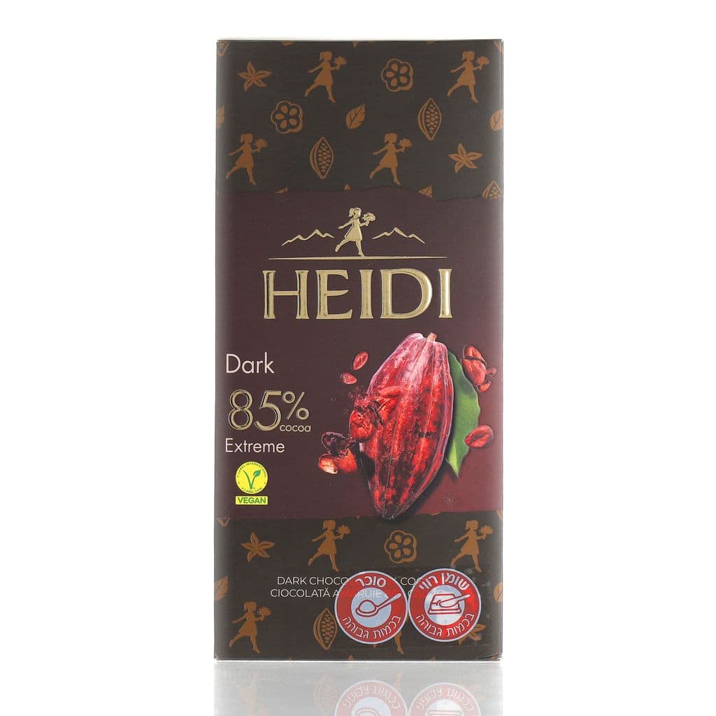 شوكولاتة داكنة 85% 80 غ هايدي