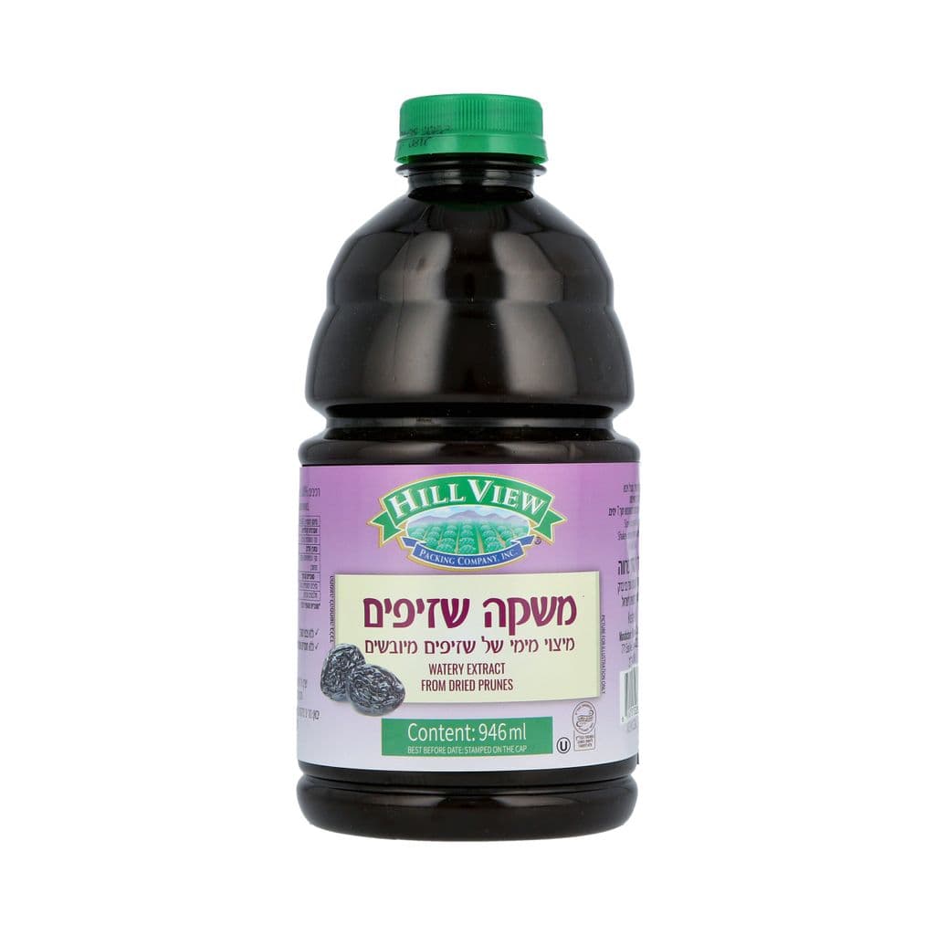 היל ויו מיצוי מיץ שזיפים מיובשים 946 מ"ל