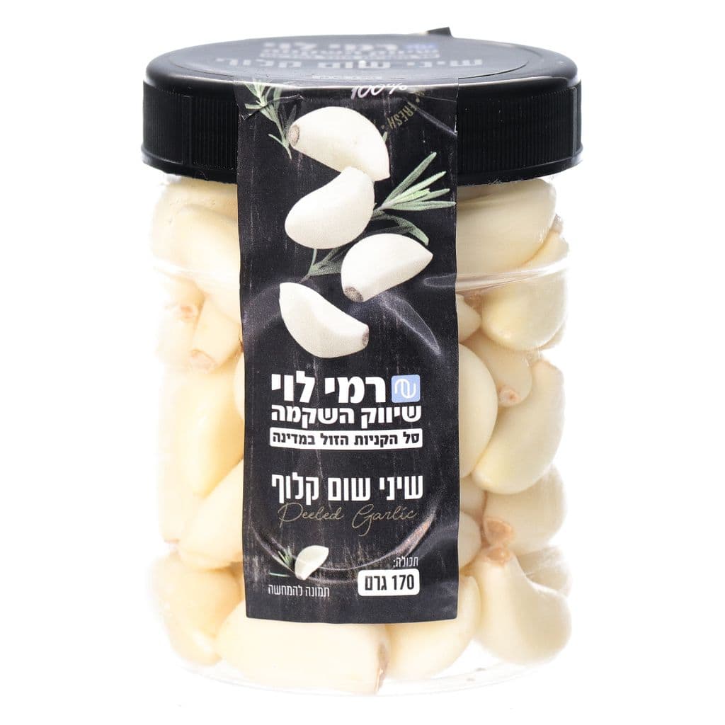 שיני שום קלוף חסלט בדץ 170 גרם