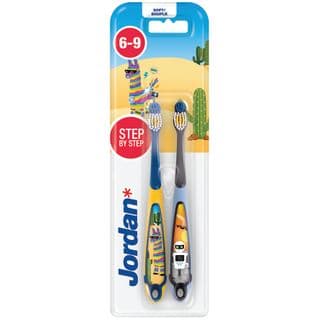 Jordan Kids Toothbrush 6-9 Pack of 2