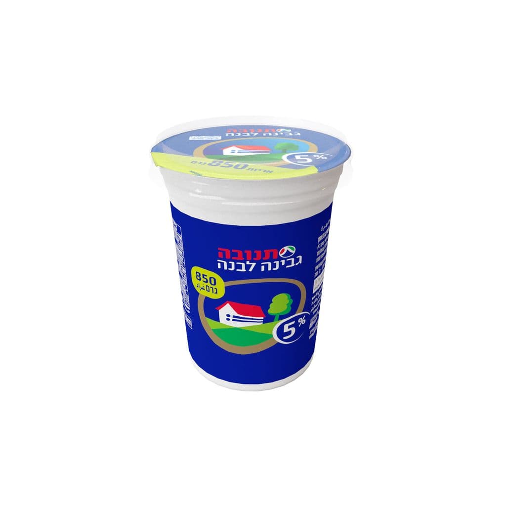 White cheese 5% Tnuva 850g Mehadrin